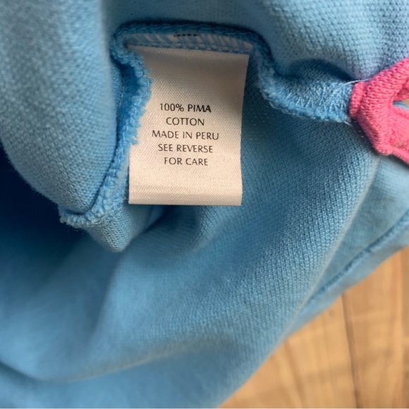 Lilly Pulitzer Light Blue Polo Shirt - Picture 5 of 7